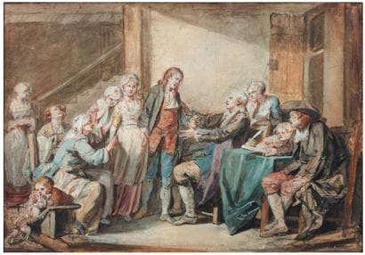 JEAN-BAPTISTE GREUZE (TOURNUS 1725-PARIS...