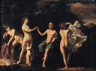 ECOLE BOLONAISE VERS 1660
Le Jugement de...