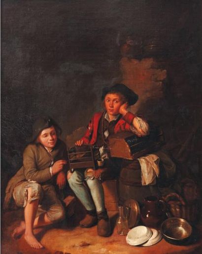 ECOLE FRANCAISE DE LA FIN DU XVIIIe SIÈCLE,...
