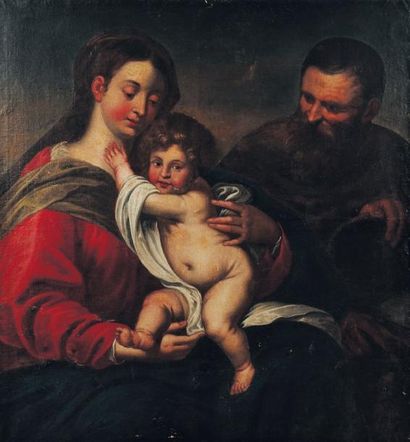 SUIVEUR DE RUBENS
La sainte famille toile...