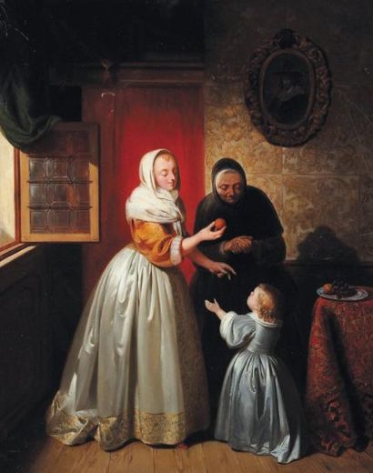WILLEM JOSEPH VERTOMMEN (ECOLE BELGE, NÉ...