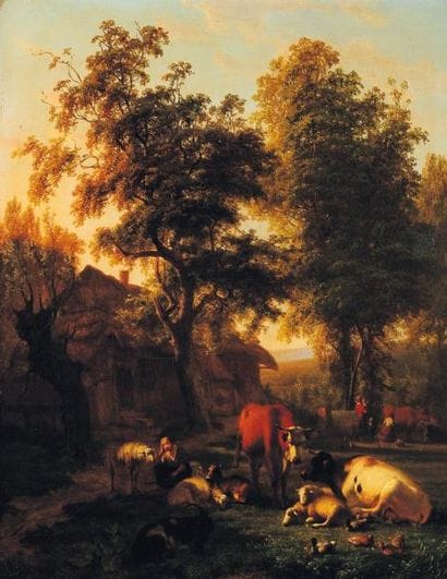 ILDEPHONSE STOCQUART (1819-1889)
Scène de...