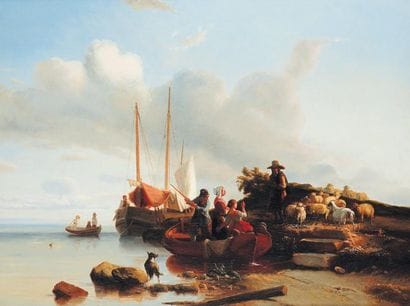 ILDEPHONSE STOCQUART (1819-1889)
Paysage...