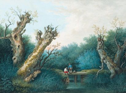 JAKOB PHILIPP HACKERT (PRENZLAU 1737 - PIETRO...
