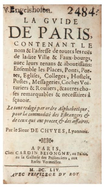 DECHUYES
La Guide de Paris, contenant le...