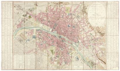 PICQUET (Charles)
Plan routier de la ville...