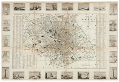 VUILLEMIN (Alexandre)
Nouveau plan de Paris...