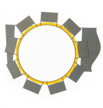 DAVID WATKINS
COLLIER PECTORAL en acier et...