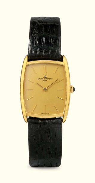 BAUME & MERCIER
MONTRE BRACELET EN OR JAUNE...