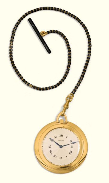 CARTIER
MONTRE EXTRA-PLATE EN OR JAUNE, VERS...