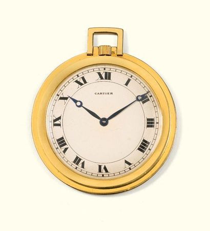 CARTIER
MONTRE EXTRA-PLATE EN OR JAUNE, VERS...
