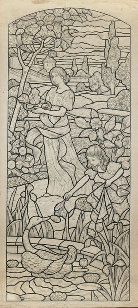 Ecole Française vers 1900

* Projet de vitrail

FRENCH...