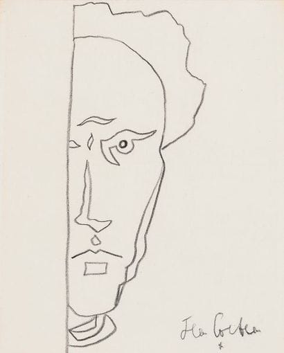Jean Cocteau 1889 - 1963

Autoportrait, vers...