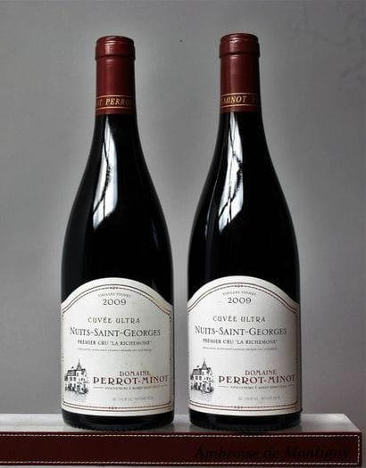 2 BOUTEILLES NUITS St. GEORGES 1er cru «La...
