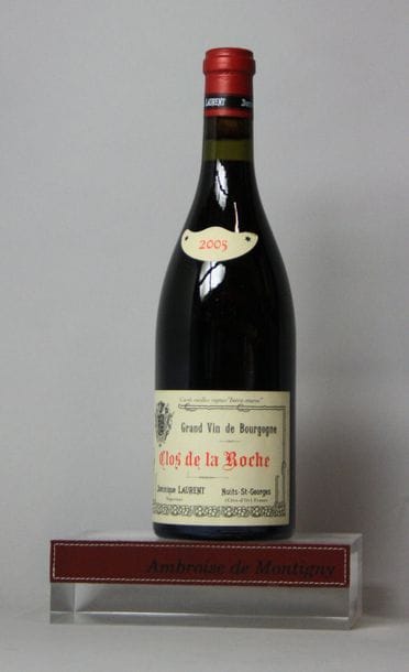 1 BOUTEILLE CLOS DE LA ROCHE Grand cru Cuvée...