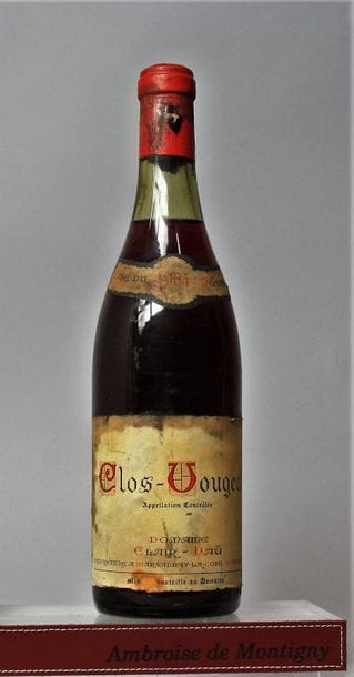 1 BOUTEILLE CLOS VOUGEOT Grand cru - CLAIR-DAÜ...