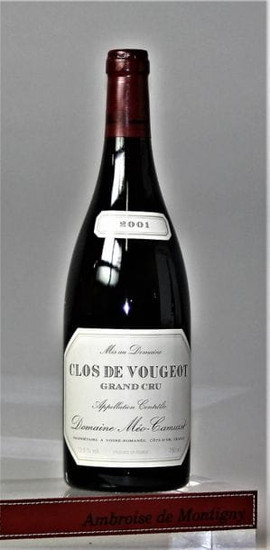 1 BOUTEILLE CLOS DE VOUGEOT Grand cru - MÉO-CAMUZET...