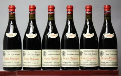 6 BOUTEILLES GRANDS ECHEZEAUX Grand cru «Vieilles...
