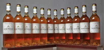 12 BOUTEILLES CHÂTEAU LAFAURIE PEYRAGUEY...