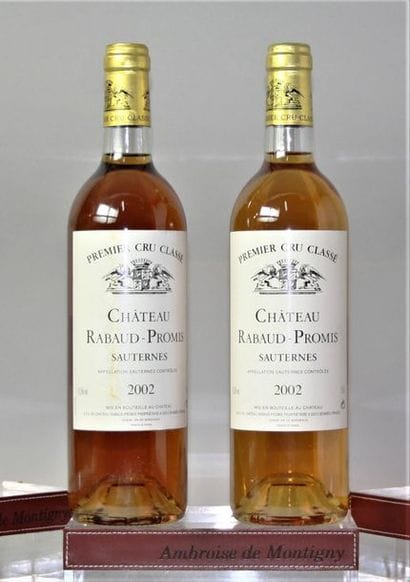 2 BOUTEILLES CHÂTEAU RABAUD PROMIS - 1er...