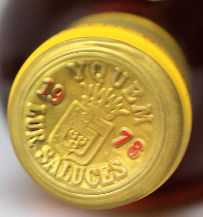 1 BOUTEILLE CHÂTEAU D'YQUEM - 1er GC supérieur...