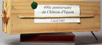 1 BOUTEILLE CHÂTEAU D'YQUEM - 1er GC supérieur...