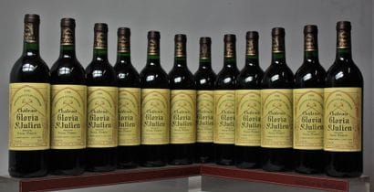 12 BOUTEILLES CHÂTEAU GLORIA - St. Julien...