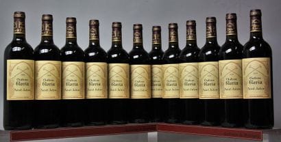 12 BOUTEILLES CHÂTEAU GLORIA - SAINT JULIEN...