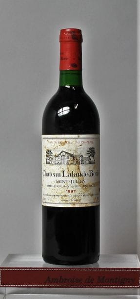 1 BOUTEILLE CHÂTEAU LALANDE BORIE - St. Julien...