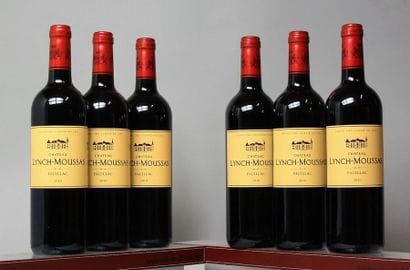 6 BOUTEILLES CHÂTEAU LYNCH MOUSSAS - Pauillac...