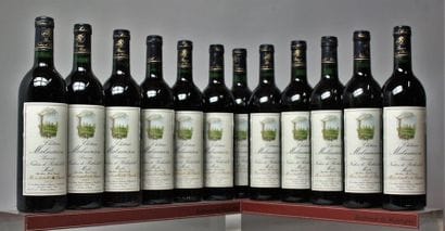 12 BOUTEILLES CHÂTEAU MALMAISON - Moulis...