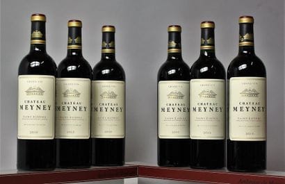 6 BOUTEILLES CHÂTEAU MEYNEY - St. Estèphe...