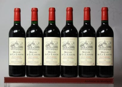 12 BOUTEILLES MOULIN DE LA LAGUNE - Haut...