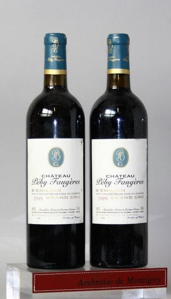 2 BOUTEILLES CHÂTEAU PEBY FAUGERES - St....