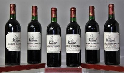 6 BOUTEILLES CHÂTEAU BEYCHEVELLE - 4é GCC...