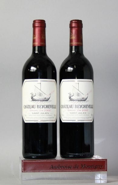2 BOUTEILLES CHÂTEAU BEYCHEVELLE - 4é GCC...