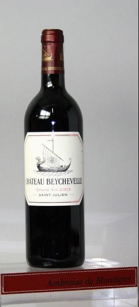 1 BOUTEILLE CHÂTEAU BEYCHEVELLE - 4é GCC...