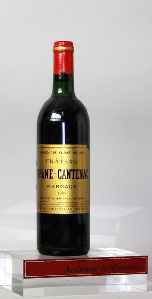 1 BOUTEILLE CHÂTEAU BRANE CANTENAC - 2é GCC...