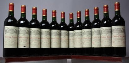 12 BOUTEILLES CHÂTEAU CALON SÉGUR - 3é GCC...