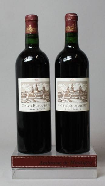 2 BOUTEILLES CHÂTEAU COS D'ESTOURNEL - 2é...