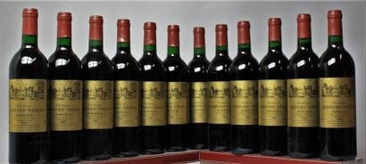 12 BOUTEILLES CHÂTEAU DURFORT-VIVIENS - 2é...