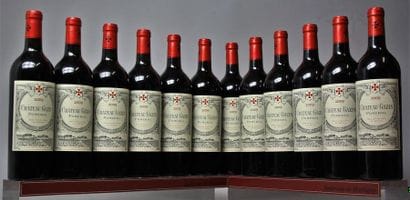 12 BOUTEILLES CHÂTEAU GAZIN - Pomerol 2009
Caisse...