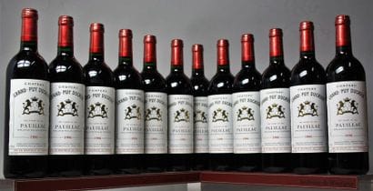 12 BOUTEILLES CHÂTEAU GRAND PUY DUCASSE -...
