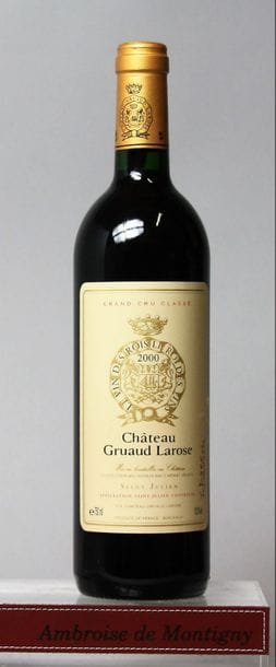 1 BOUTEILLE CHÂTEAU GRUAUD LAROSE - 2é GCC...