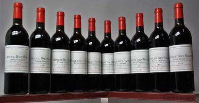 10 BOUTEILLES CHÂTEAU HAUT BAILLY - CC Pessac...