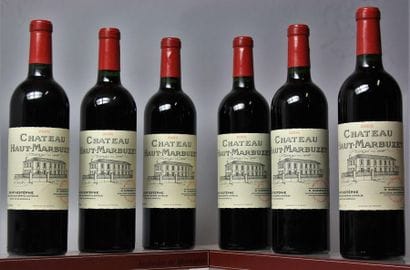 6 BOUTEILLES CHÂTEAU HAUT MARBUZET - St....