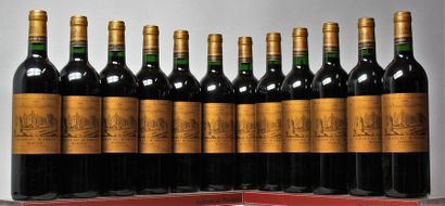 12 BOUTEILLES CHÂTEAU D'ISSAN - 3é GCC Margaux...