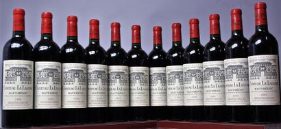 12 BOUTEILLES CHÂTEAU LA LAGUNE - 3é GCC...