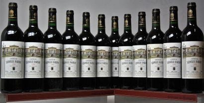 12 BOUTEILLES CHÂTEAU LÉOVILLE BARTON - 2é...