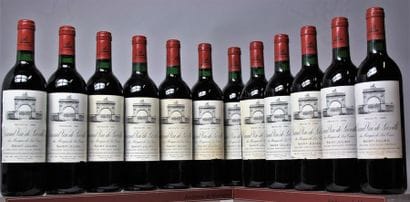 12 BOUTEILLES CHÂTEAU LEOVILLE LAS CASES...